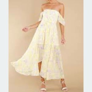 HYFVE off shoulder floral dress